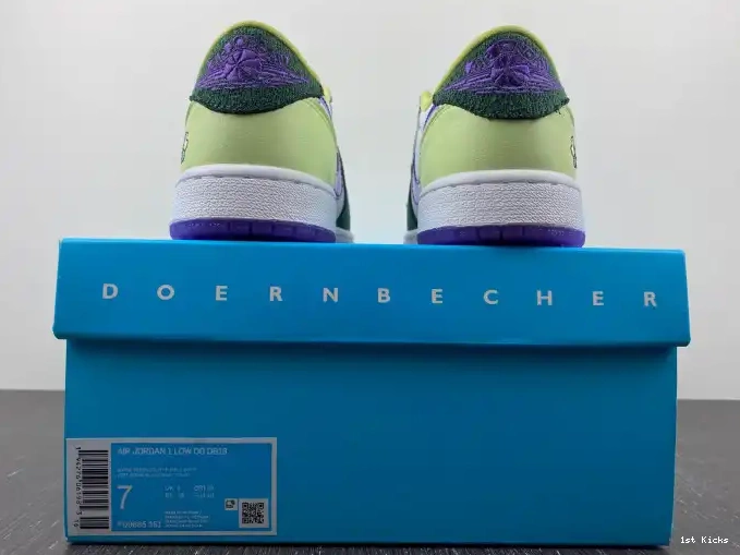 1st Kicks Shoes Low Jordan Doernbecher (2023) OG 1 Retro FD9665-351 0528